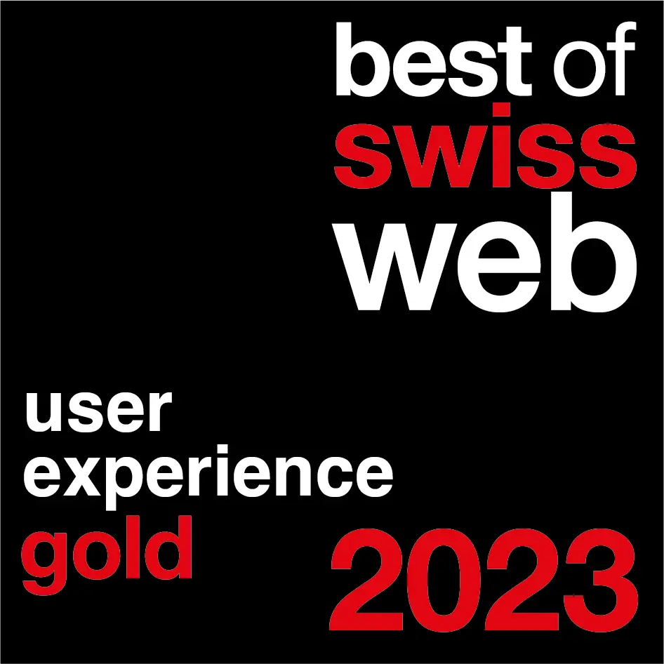 Zertifikat User Experience - Gold BOSW 2023